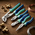 M J Cronin 4-Piece Soft Grip Pliers Set with Waterpump Pliers (MJC-PS4-3)