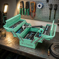 M J Cronin 90-Piece Tool Kit in Steel Cantilever Toolbox (MJC-TK90-3)
