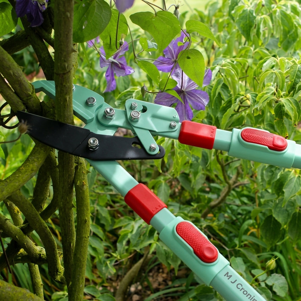 M J Cronin Telescopic Ratchet Lopper, 50mm Cut, Extends to 101cm (MJC-TRL50-1)