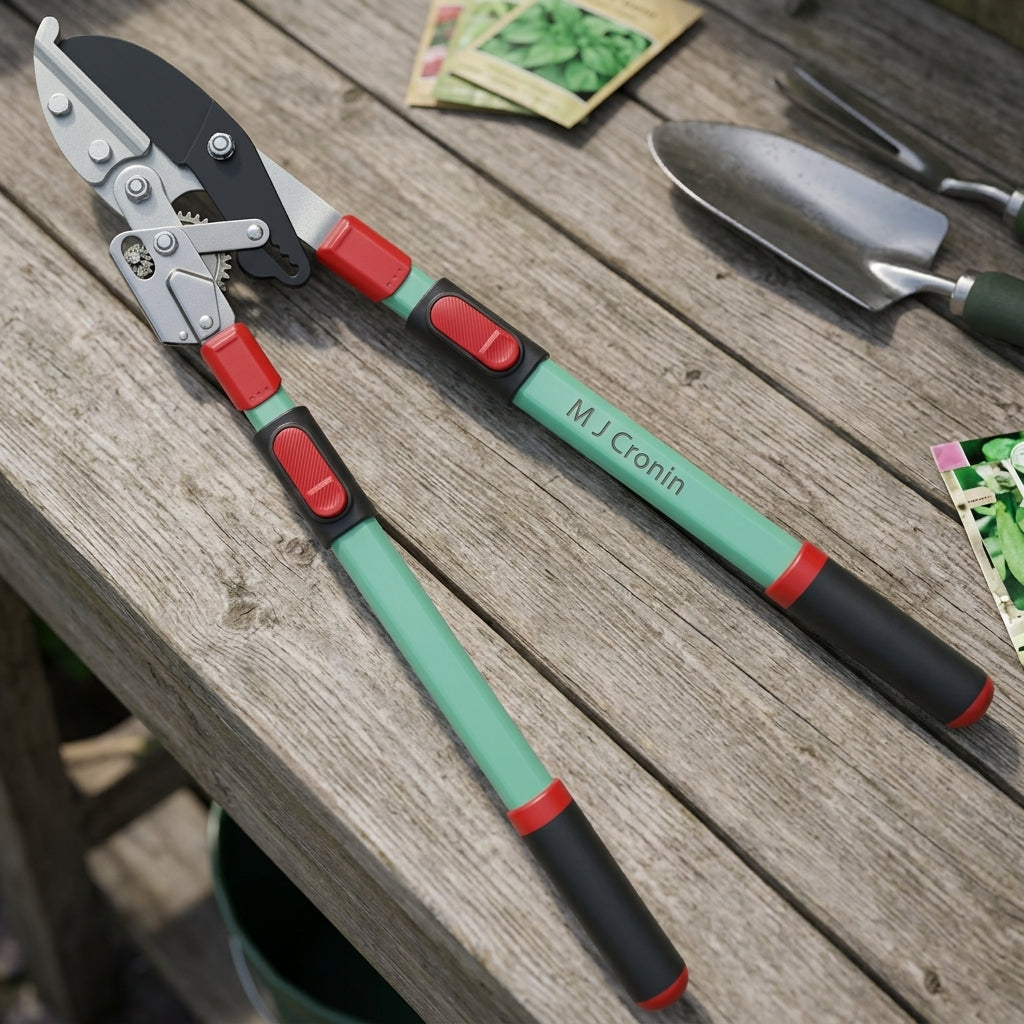 M J Cronin Telescopic Ratchet Lopper, 50mm Cut, Extends to 101cm (MJC-TRL50-1)